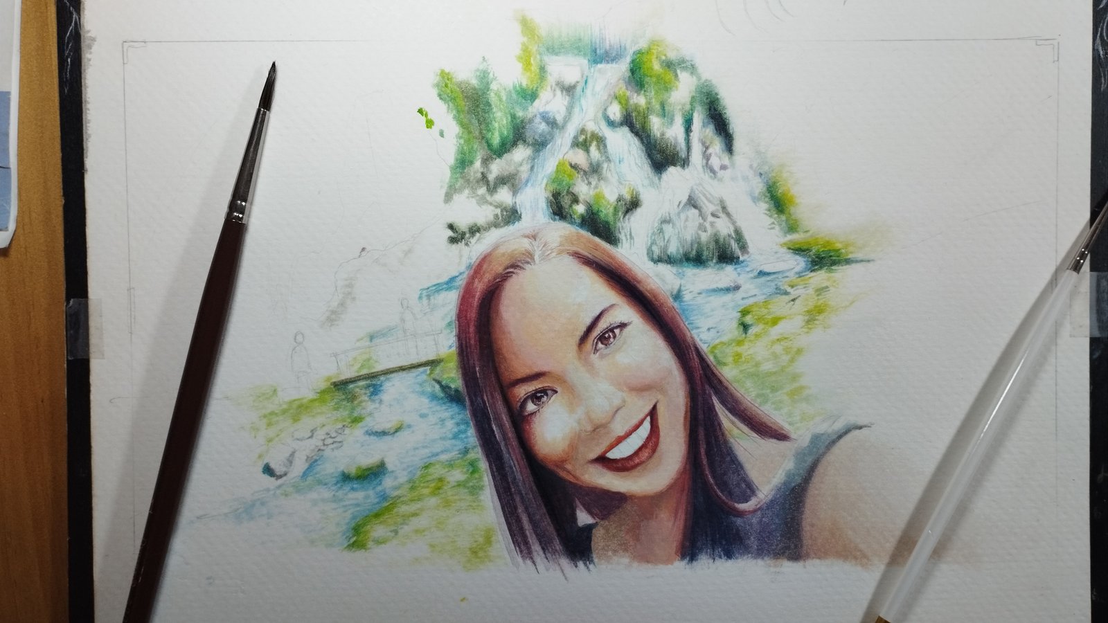 Hyperrealistic concept-art by MAURYARTE — Hyperrealistic concept-art by MAURYARTE — color wash exploration for ella-oleo