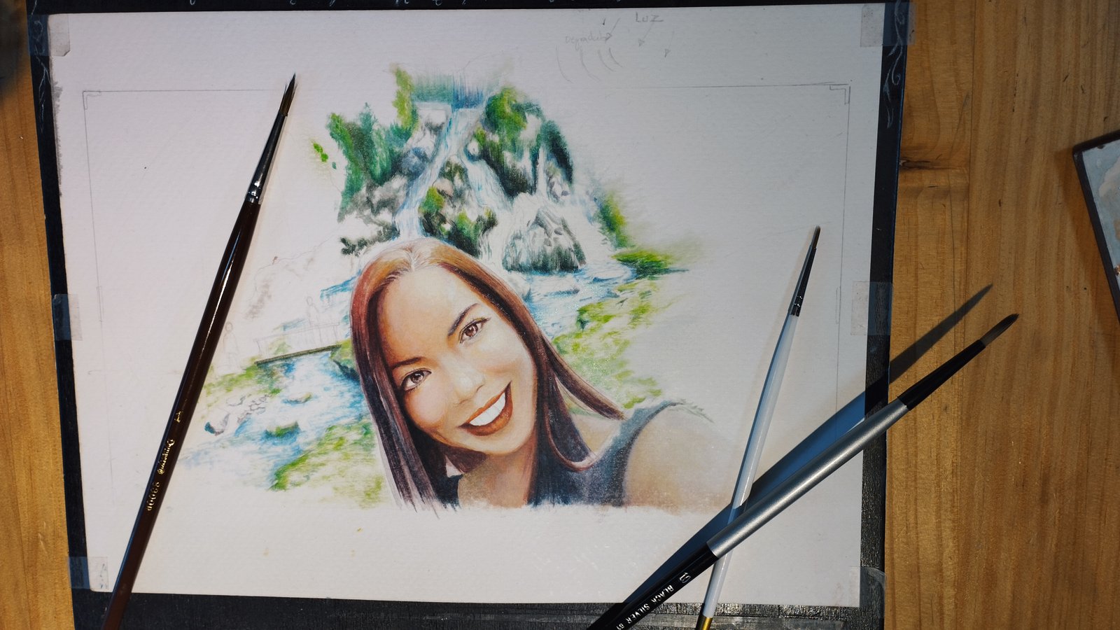 Hyperrealistic concept-art by MAURYARTE — Hyperrealistic concept-art by MAURYARTE — brushstroke texture exploration for ella-oleo