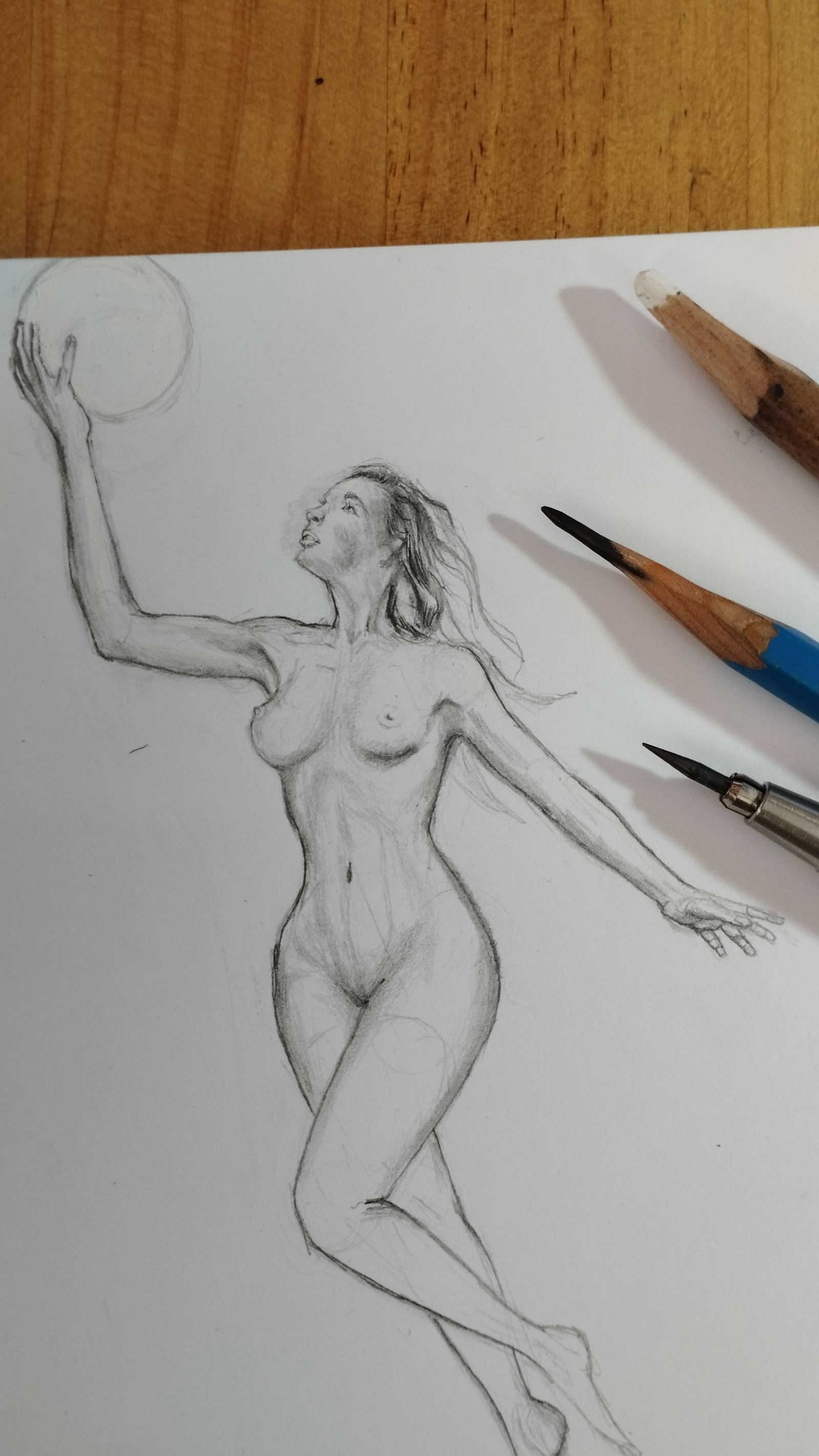 Hyperrealistic character-design by MAURYARTE — Hyperrealistic character-design by MAURYARTE — expression study exploration for estudios-de-desnudo
