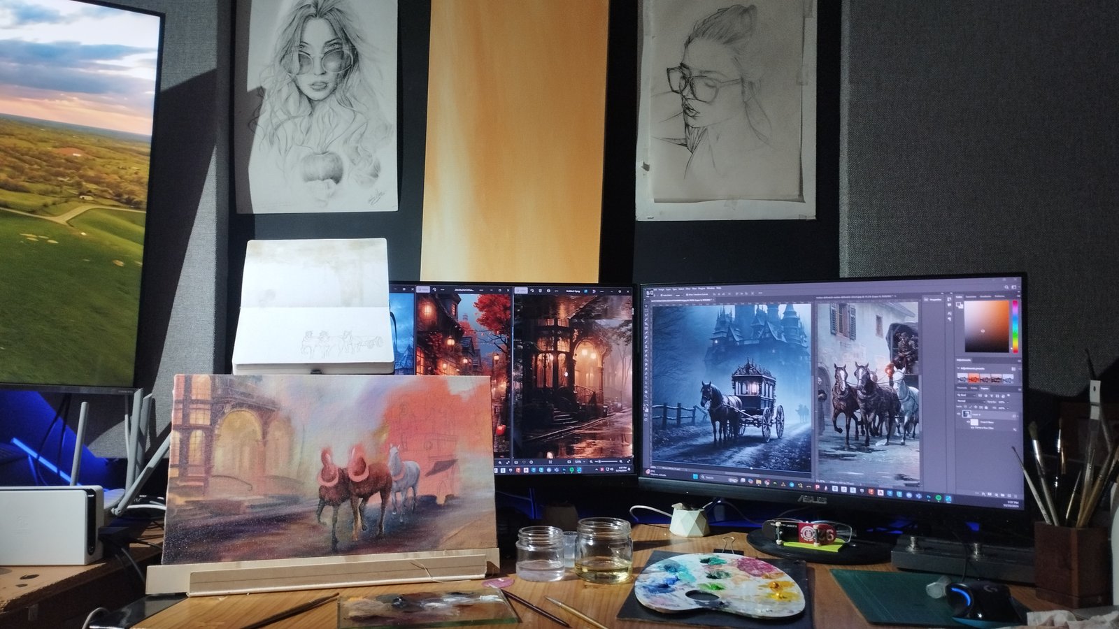 Hyperrealistic concept-art by MAURYARTE — Hyperrealistic concept-art by MAURYARTE — sketch exploration for nigh_cruzade