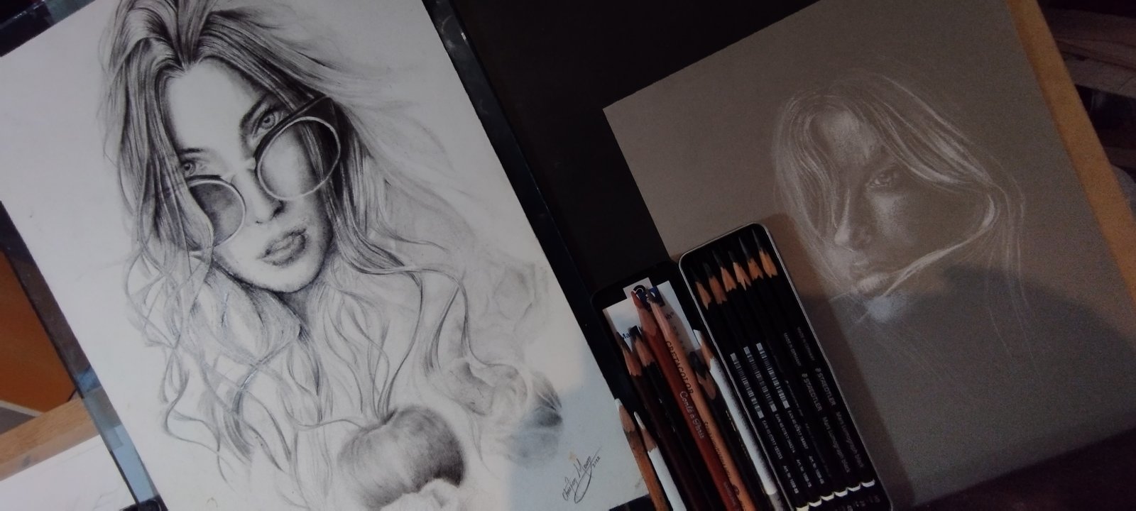 Hyperrealistic character-design by MAURYARTE — Hyperrealistic character-design by MAURYARTE — expression study exploration for retratos-a-lapiz-y-carboncillo