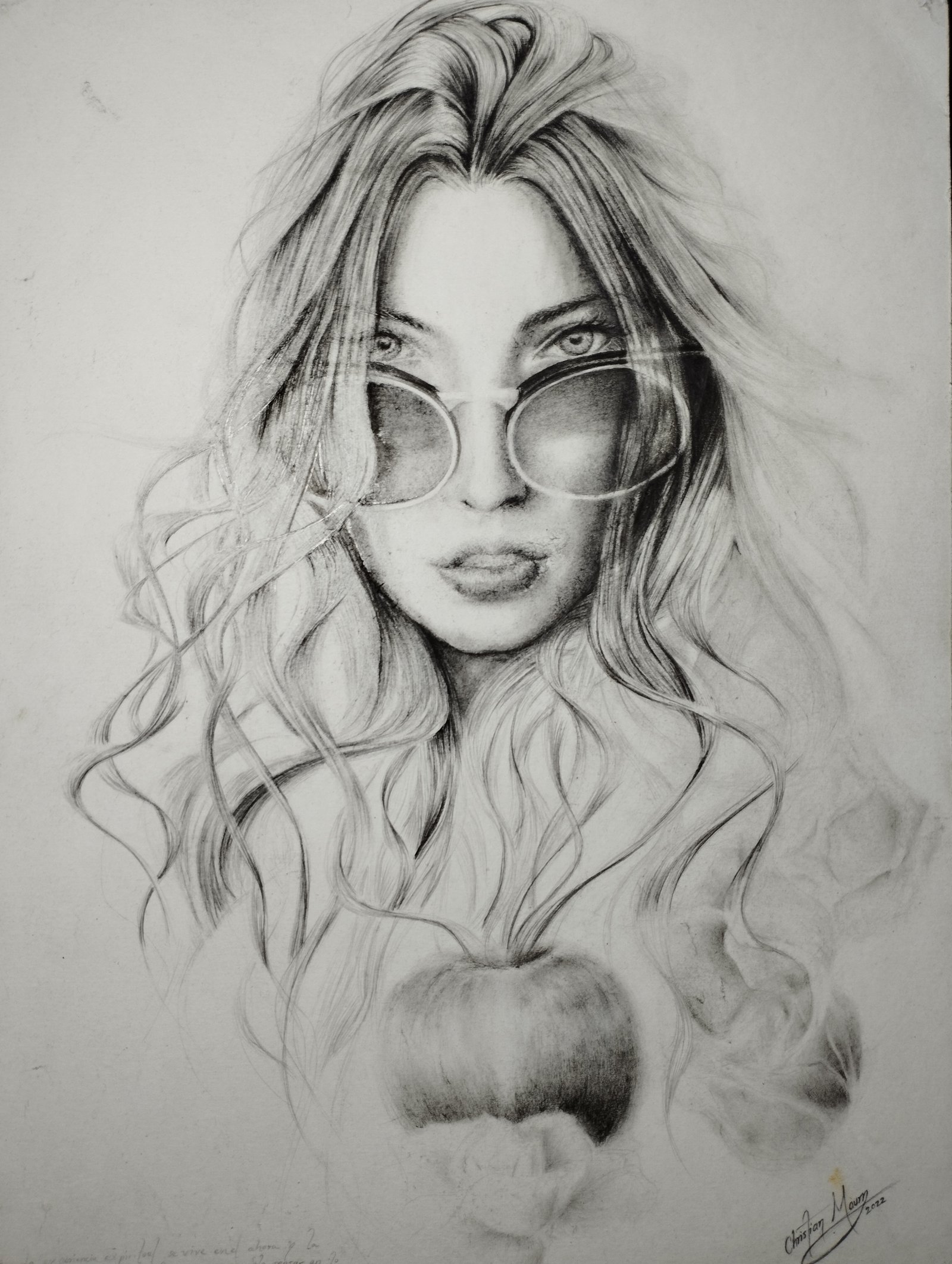 Hyperrealistic character-design by MAURYARTE — Hyperrealistic character-design by MAURYARTE — model sheet exploration for retratos-a-lapiz-y-carboncillo