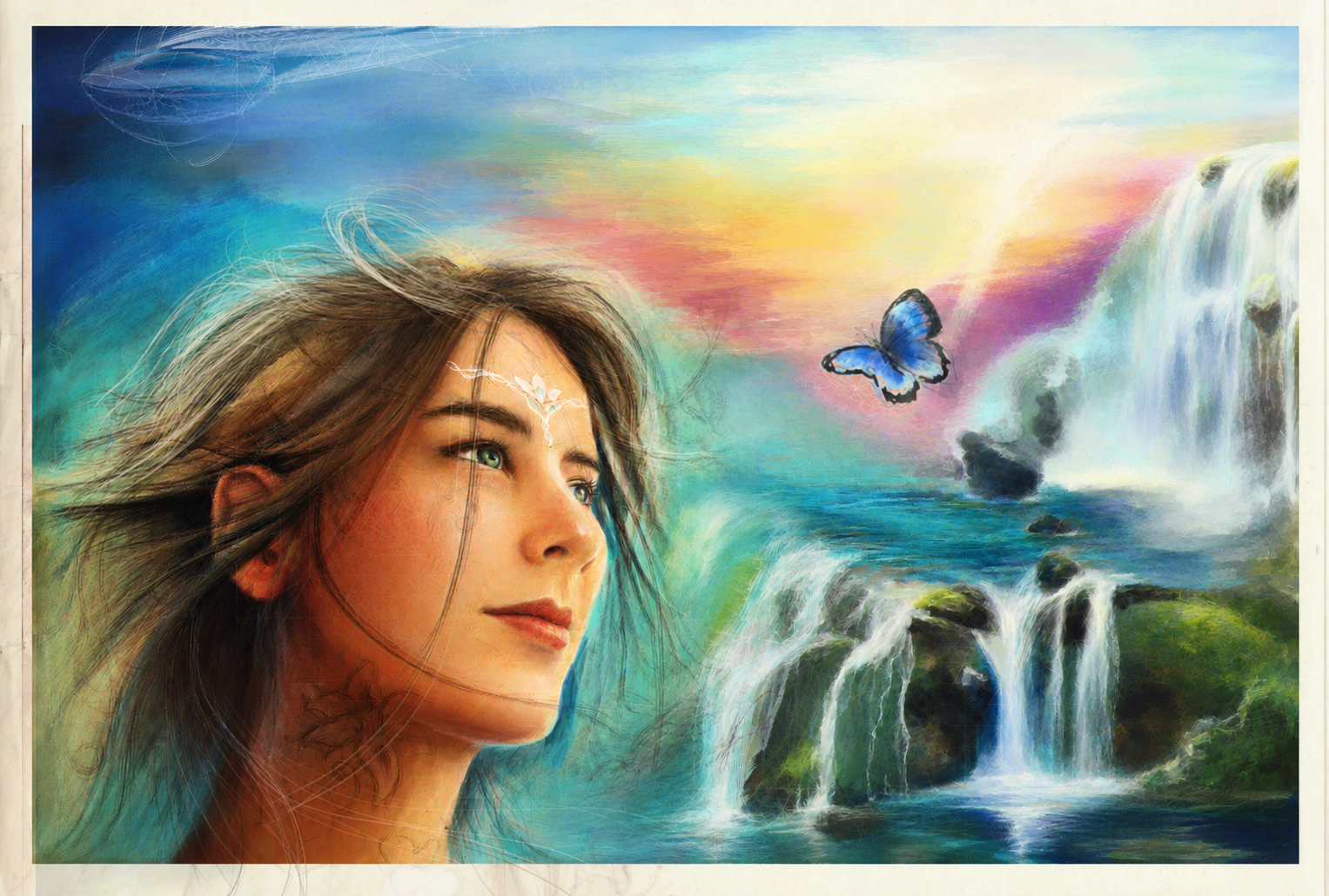 Hyperrealistic concept-art by MAURYARTE — Digital painting base layer mapping general color values